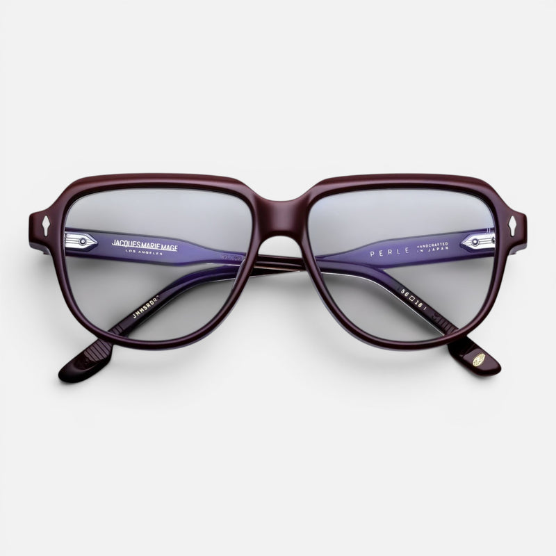 Occhiali da vista - Jacques Marie Mage Perle Bordeaux Empire-zoom-