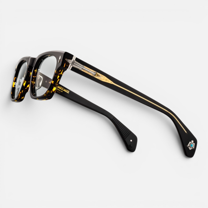Eyeglasses - Jacques Marie Mage Last Frontier Rawlins Castor-zoom-